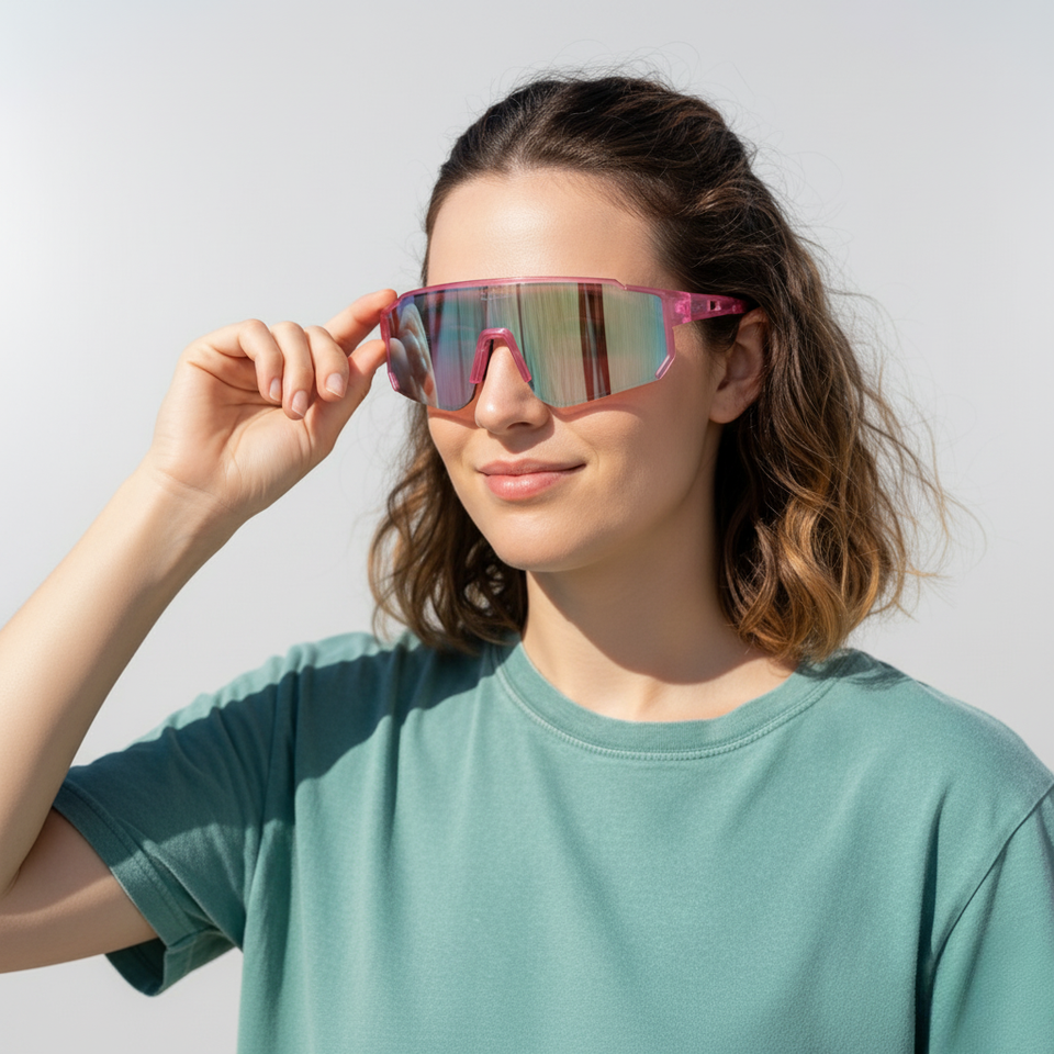 Outdoor - Óculos de Sol para Pesca Corrida Ciclismo e Beach Tennis