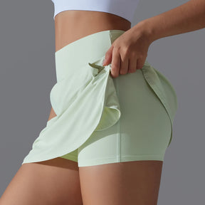 Short Saia BootyFlex – Cintura Alta, Efeito Empina Bumbum e Zero Transparência