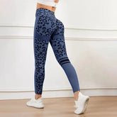 Zen Fit Estampa Leopard – Cintura Alta, Efeito Empina Bumbum, Compressão e Zero Transparência