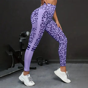 Zen Fit Estampa Leopard – Cintura Alta, Efeito Empina Bumbum, Compressão e Zero Transparência