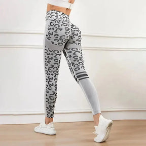 Zen Fit Estampa Leopard – Cintura Alta, Efeito Empina Bumbum, Compressão e Zero Transparência