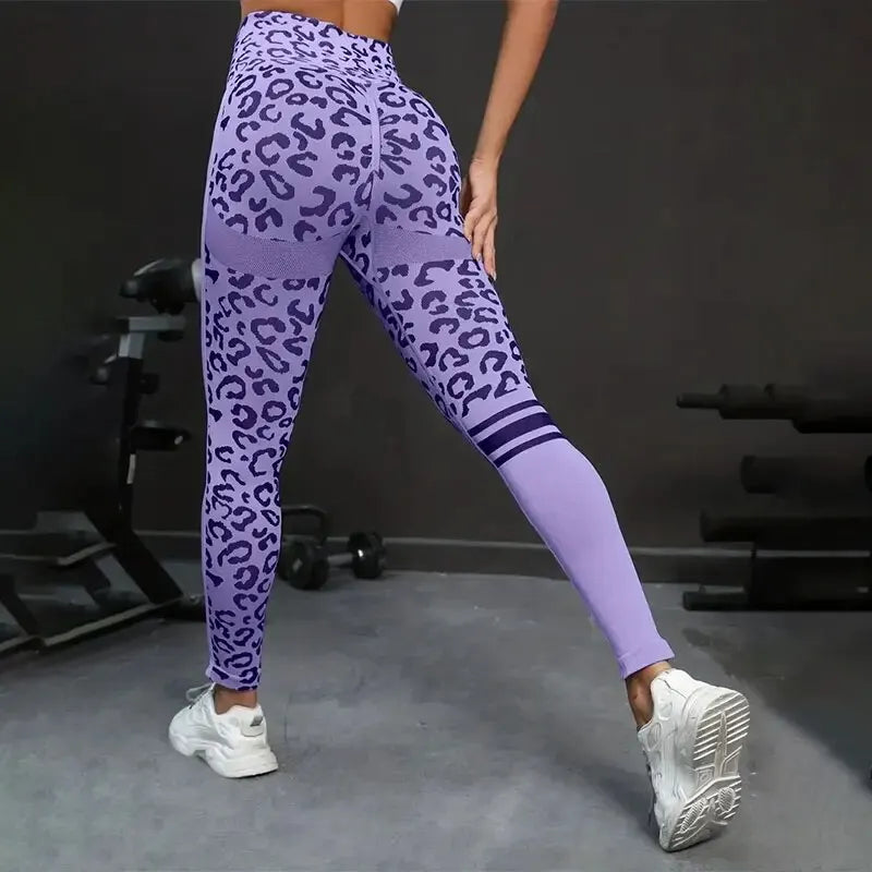 Zen Fit Estampa Leopard – Cintura Alta, Efeito Empina Bumbum, Compressão e Zero Transparência