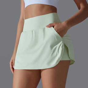 Short Saia BootyFlex – Cintura Alta, Efeito Empina Bumbum e Zero Transparência