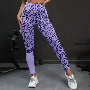 Zen Fit Estampa Leopard – Cintura Alta, Efeito Empina Bumbum, Compressão e Zero Transparência