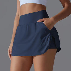Short Saia BootyFlex – Cintura Alta, Efeito Empina Bumbum e Zero Transparência