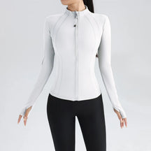 Jaqueta Fitness Gola Média – Tecido Respirável, Conforto e Design Moderno, Ideal para Atividades Físicas