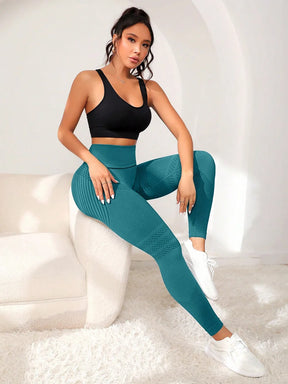 Calça Legging Push Up – Cintura Alta, Efeito Empina Bumbum, Compressão e Zero Transparência