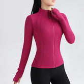 Jaqueta Fitness Gola Média – Tecido Respirável, Conforto e Design Moderno, Ideal para Atividades Físicas