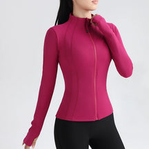 Jaqueta Fitness Gola Média – Tecido Respirável, Conforto e Design Moderno, Ideal para Atividades Físicas