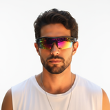 Brave - Óculos de Sol para Pesca Corrida Ciclismo e Beach Tennis